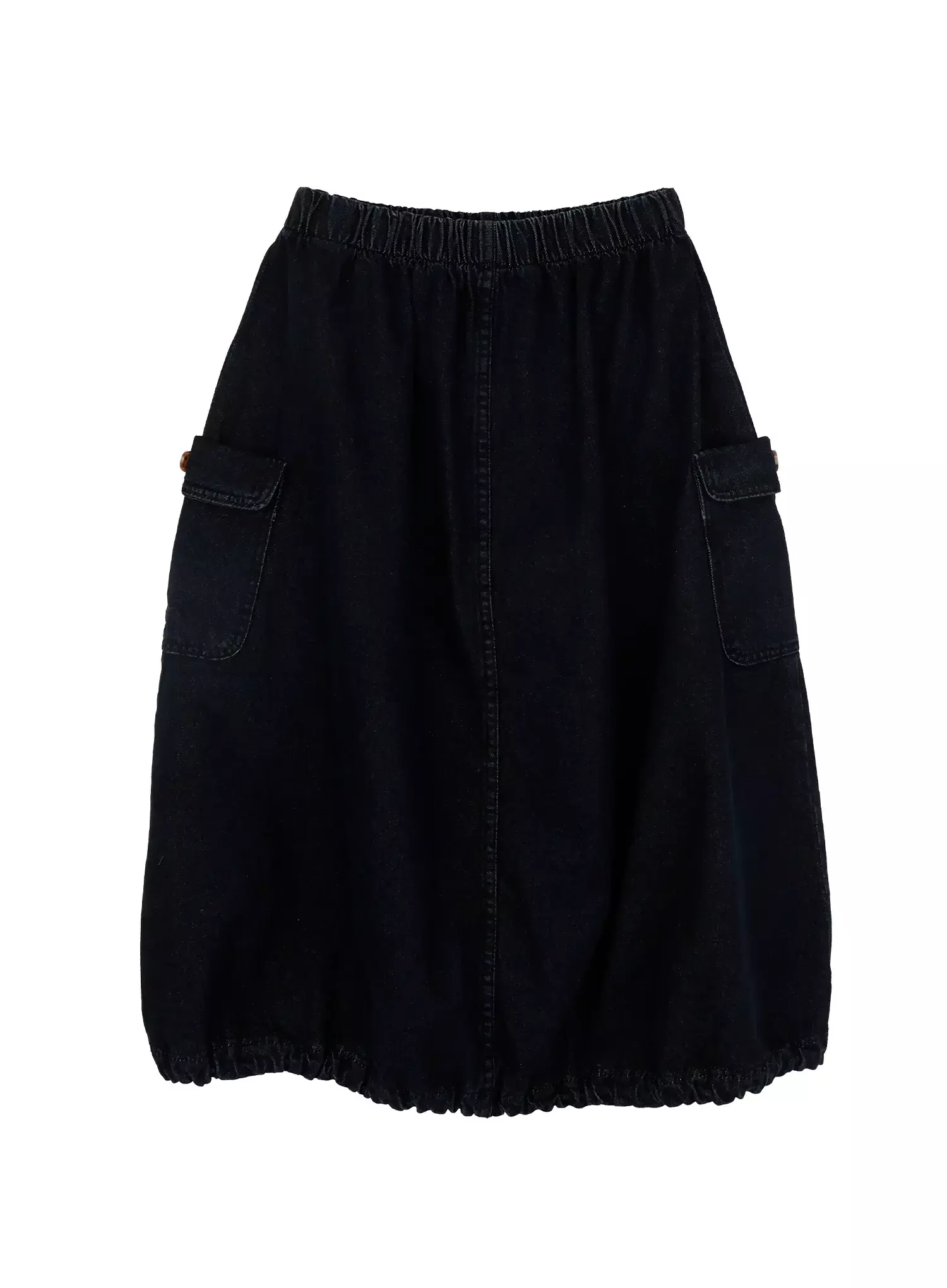 Balloon Denim Skirt IM530 - Image 15