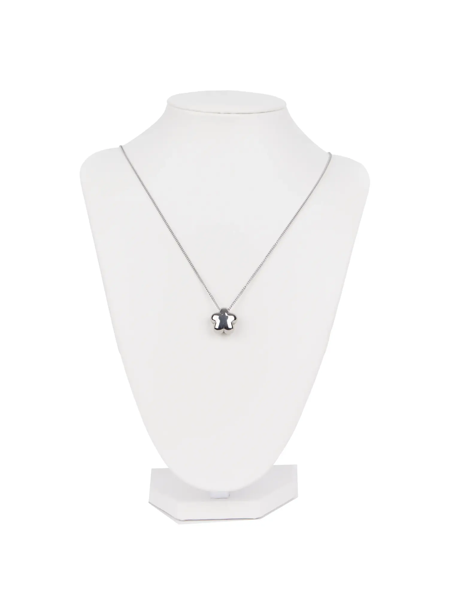 Balloon-Style Flower Charm Necklace IN510 - Image 5