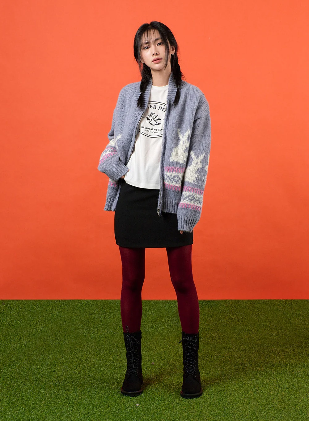 Basic Color Tights OF405 - Image 2