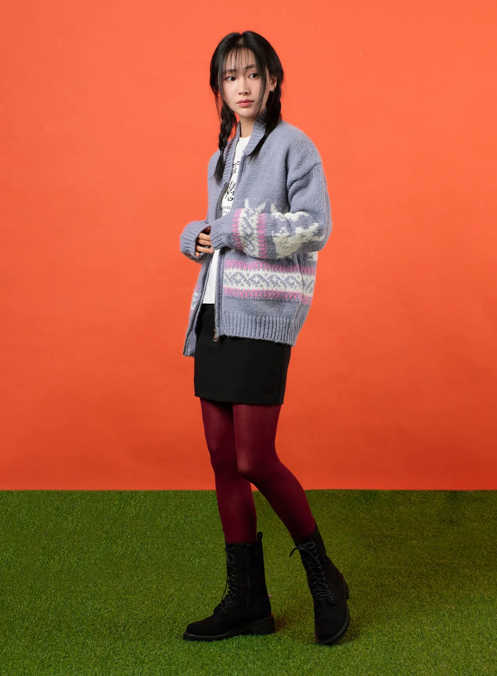 Basic Color Tights OF405 - Image 3