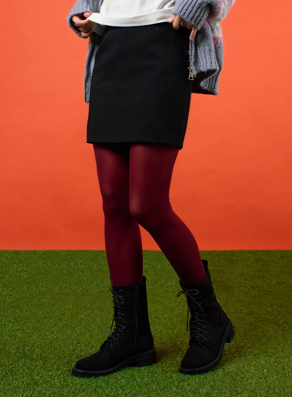 Basic Color Tights OF405 - Image 4