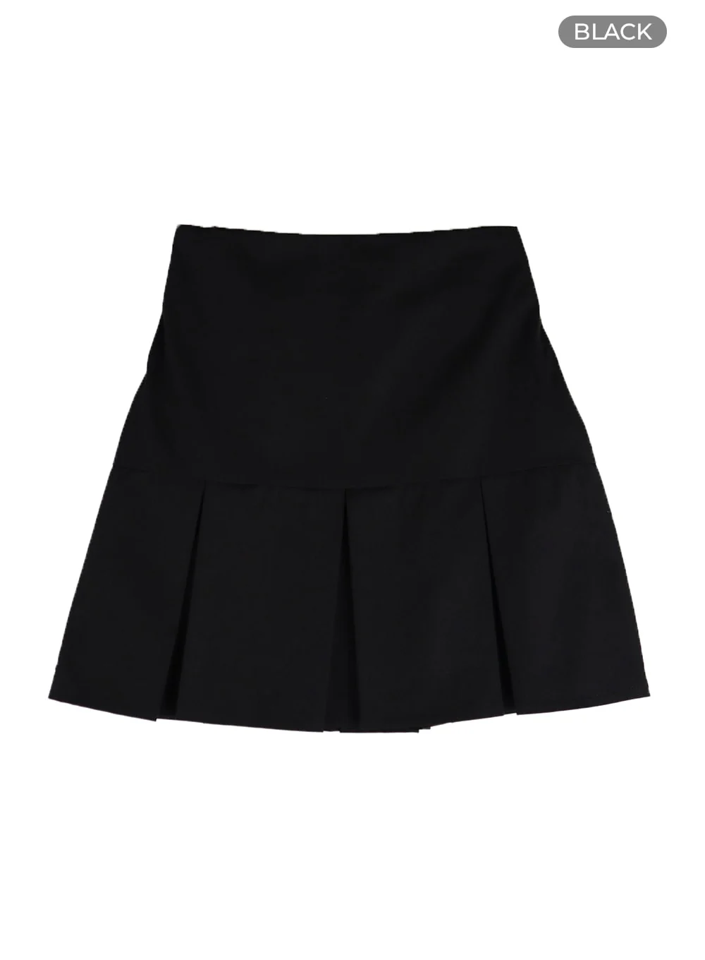 Basic Cotton Pleated Mini Skirt IM406 - Image 13