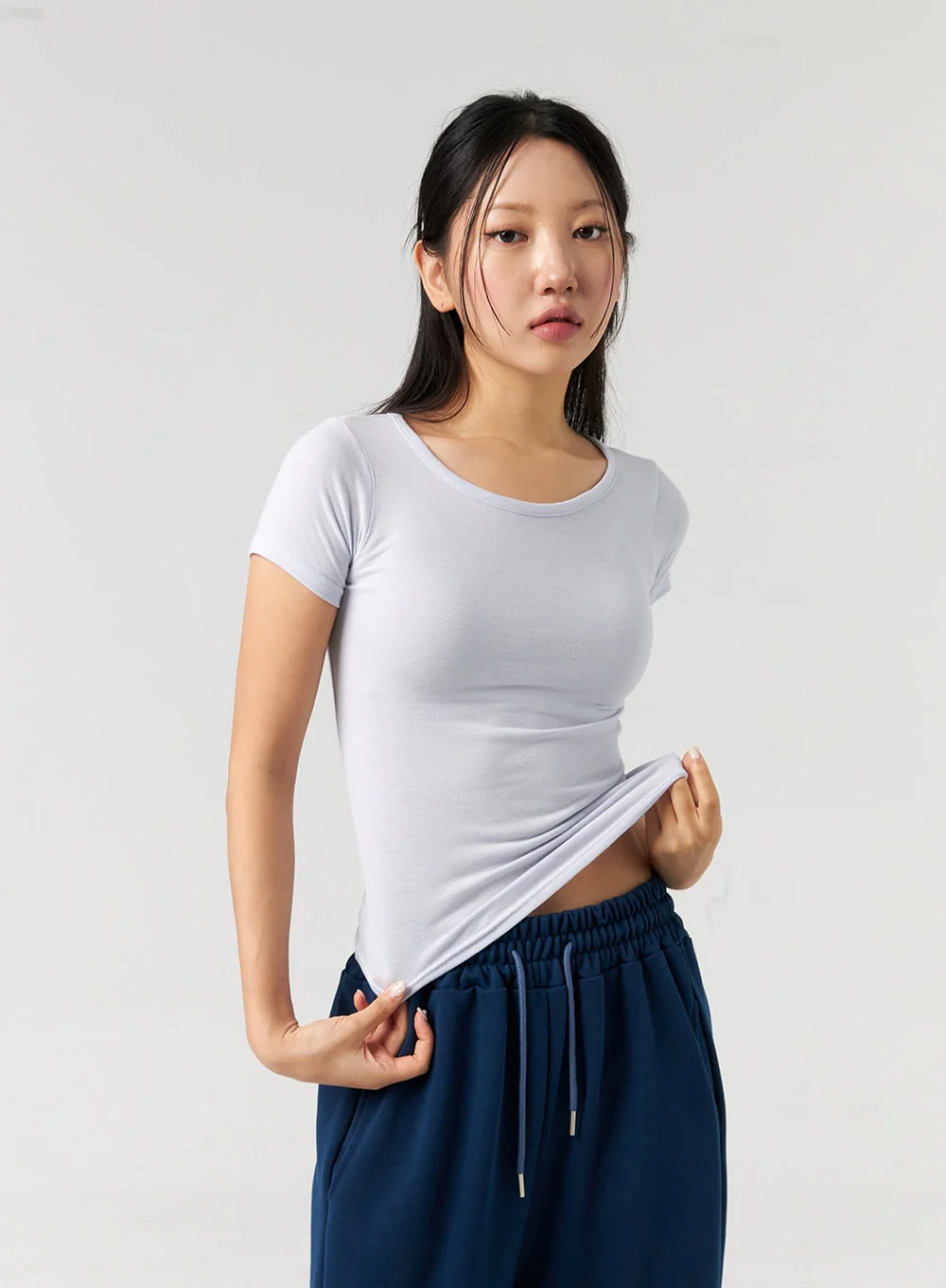 Basic Crewneck Tee CL326 - Image 12