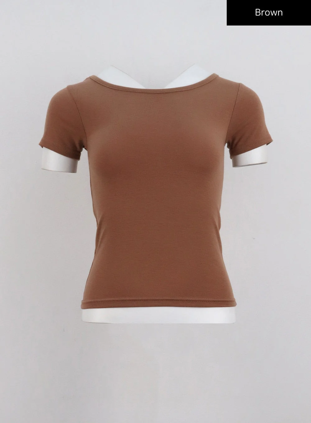 Basic Crewneck Tee CL326 - Image 23