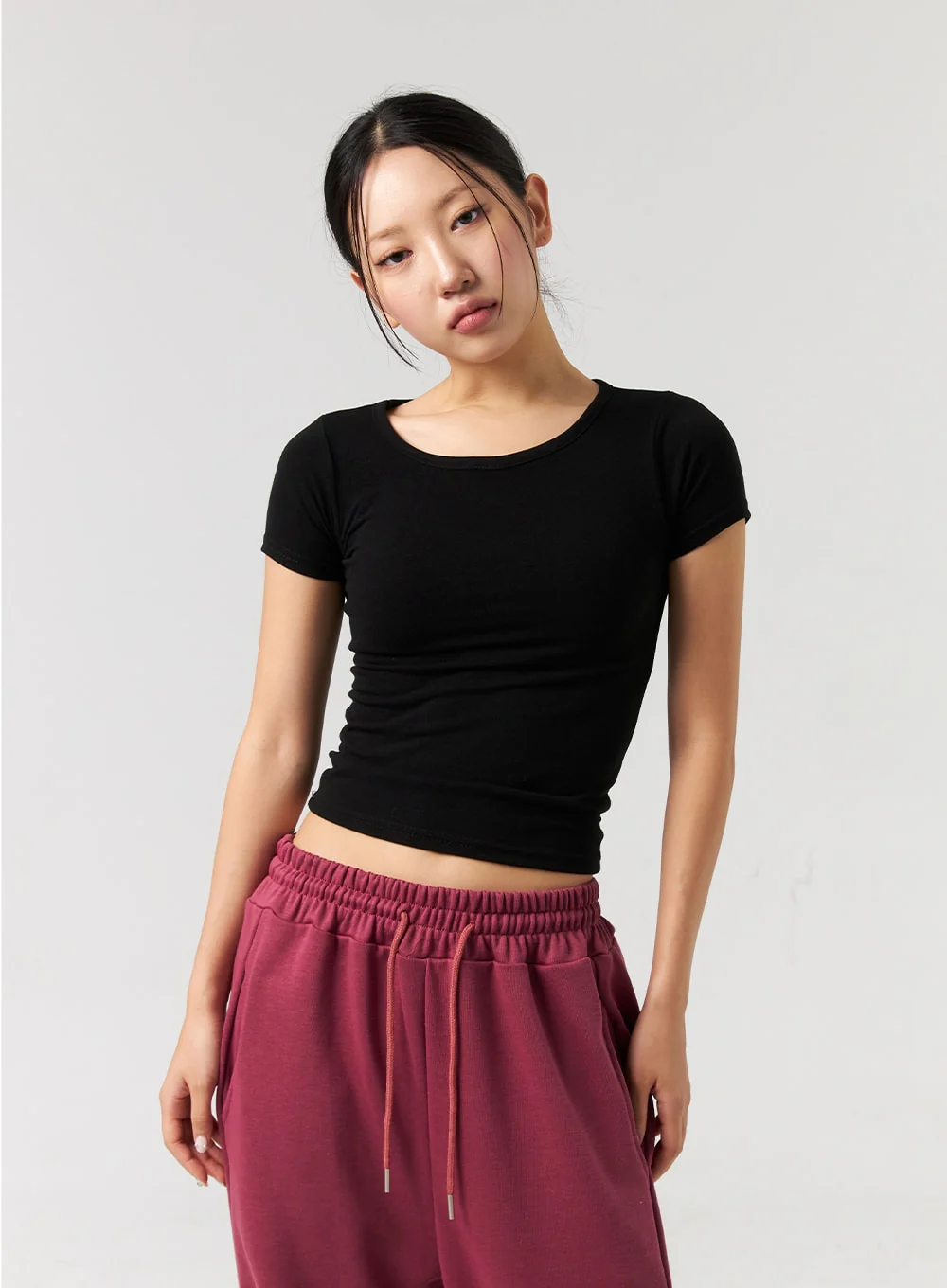 Basic Crewneck Tee CL326 - Image 5