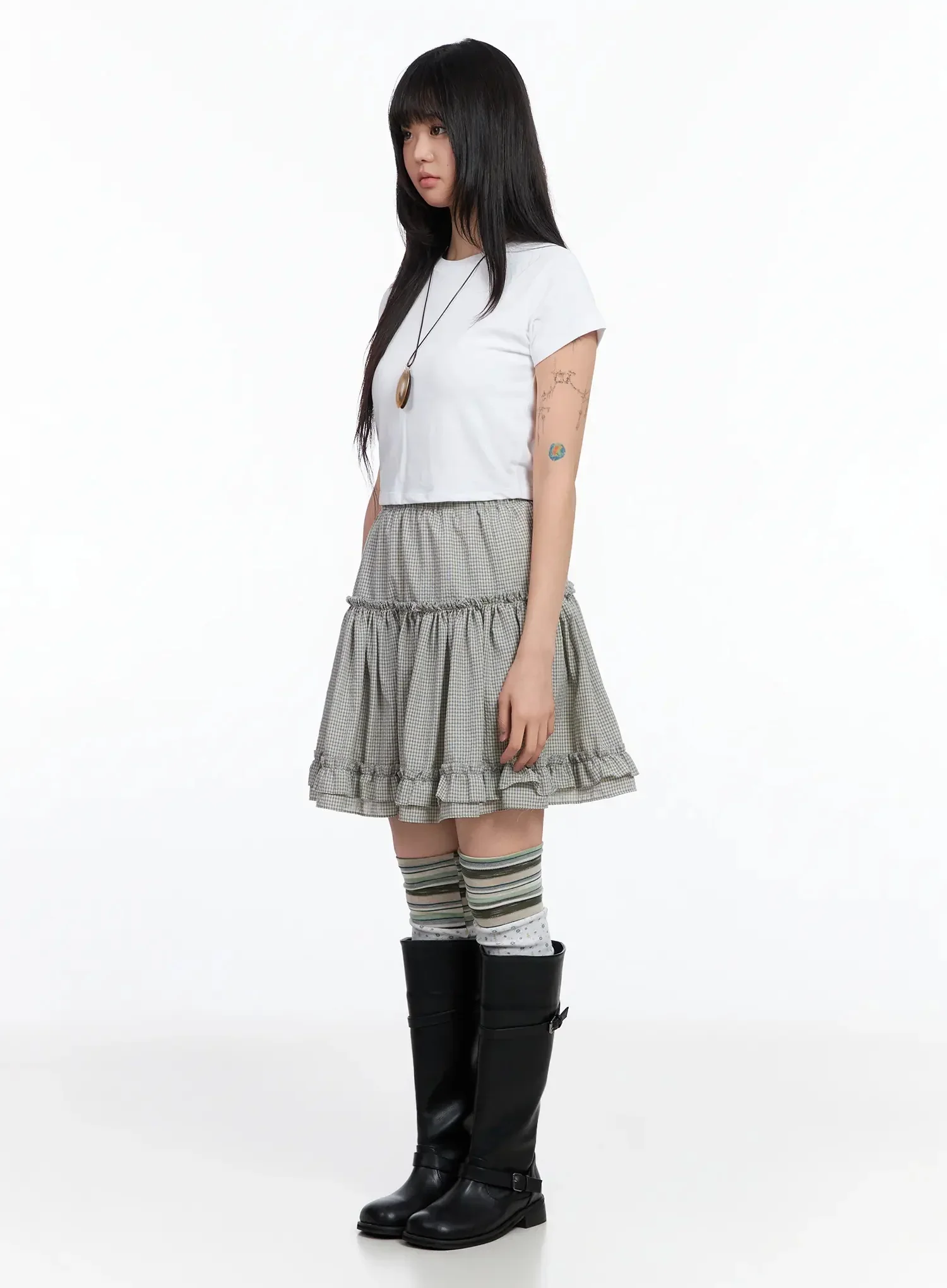 Basic Crop Tee IA523 - Image 10