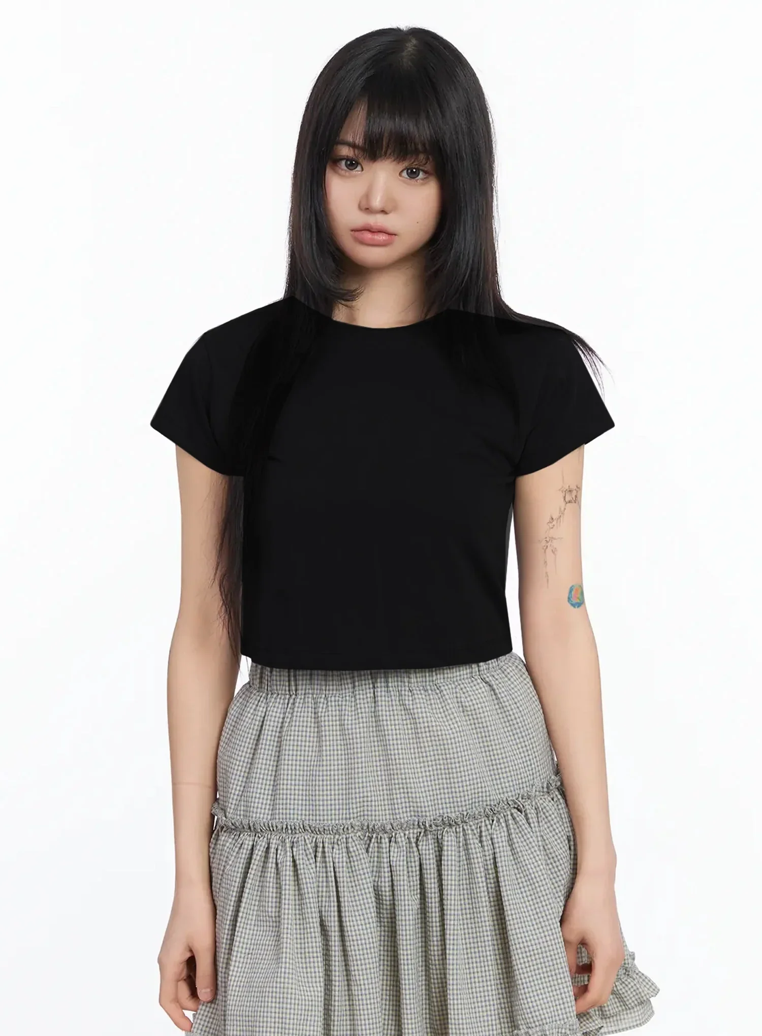 Basic Crop Tee IA523 - Image 14