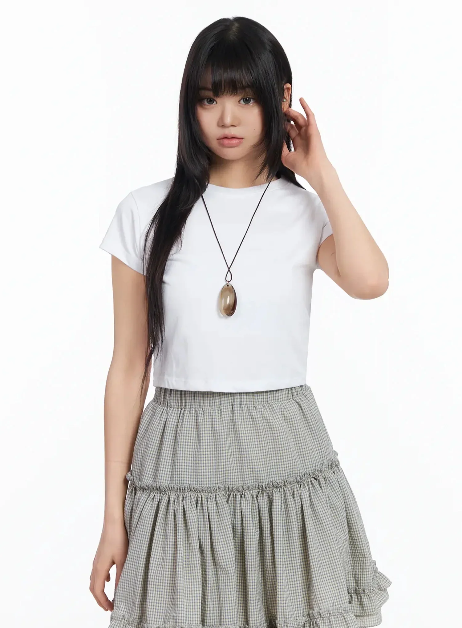 Basic Crop Tee IA523 - Image 3