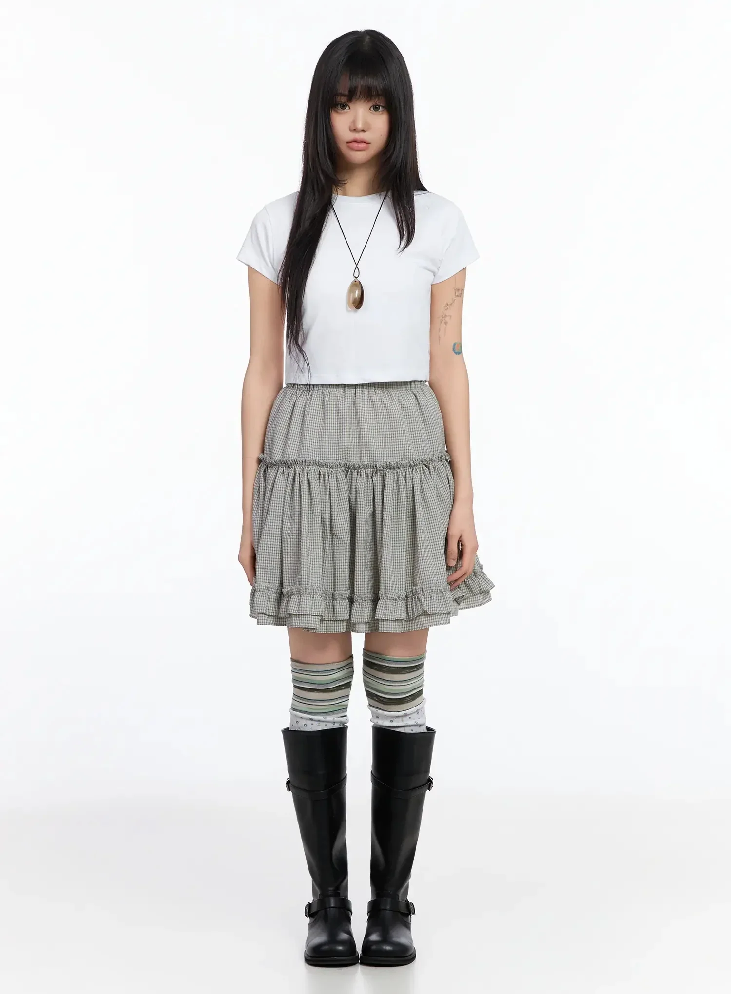 Basic Crop Tee IA523 - Image 9