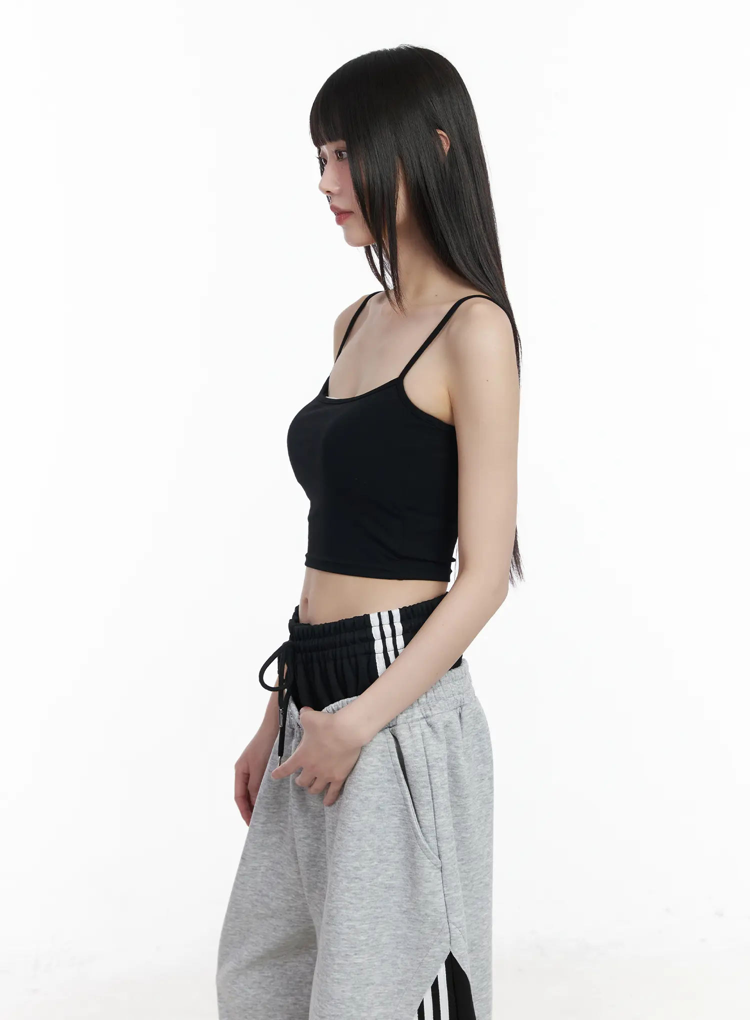 Basic Cropped Tank Top CM525 - Image 3