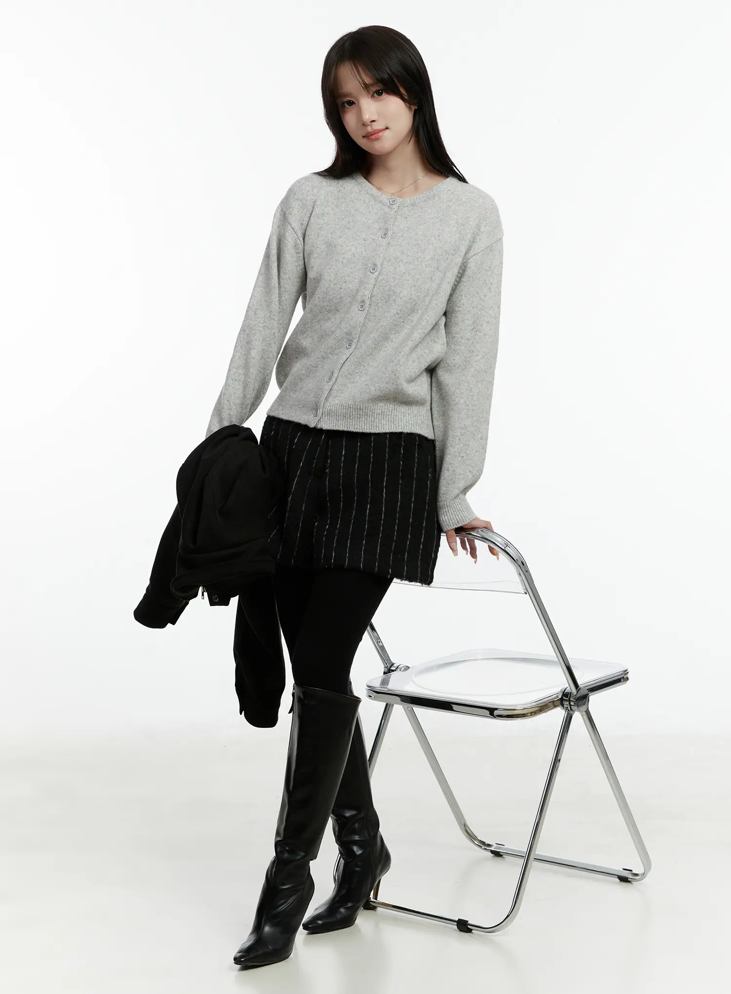 Basic Everyday Cardigan CD514 - Image 8