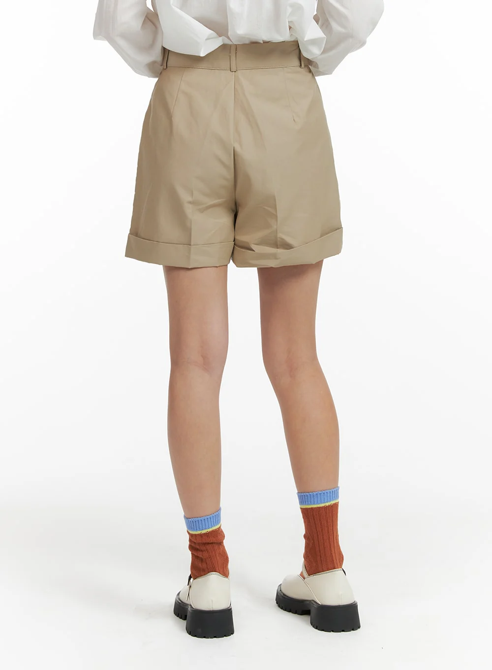 Basic Folded Shorts OF419 - Image 5