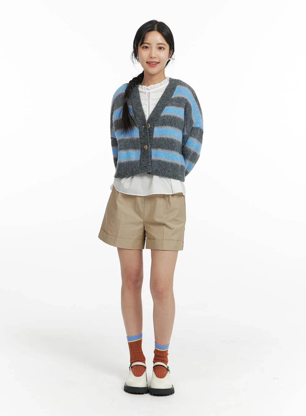 Basic Folded Shorts OF419 - Image 6