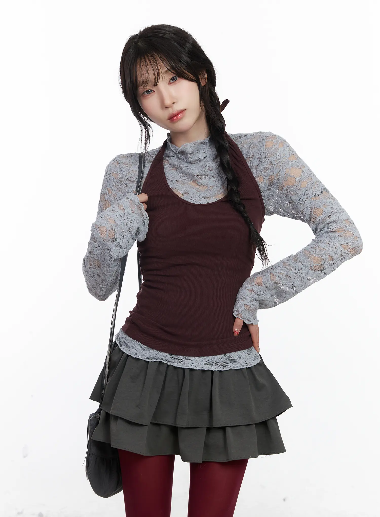 Basic Halter Neck Sleeveless Top CJ527 - Image 10