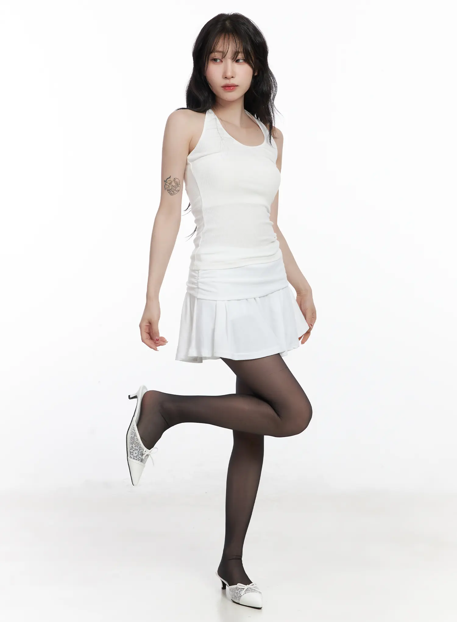 Basic Halter Neck Sleeveless Top CJ527 - Image 3