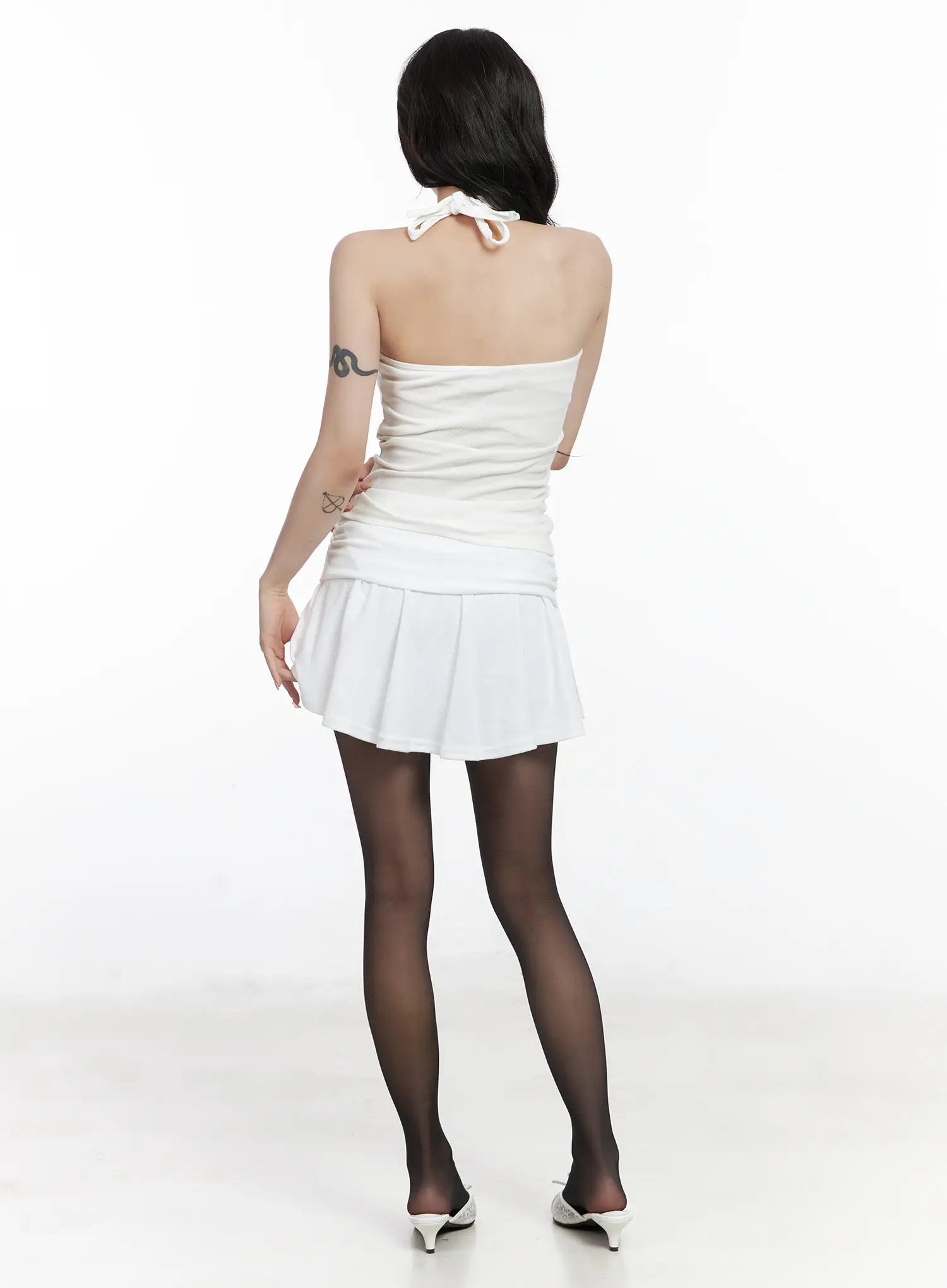 Basic Halter Neck Sleeveless Top CJ527 - Image 4