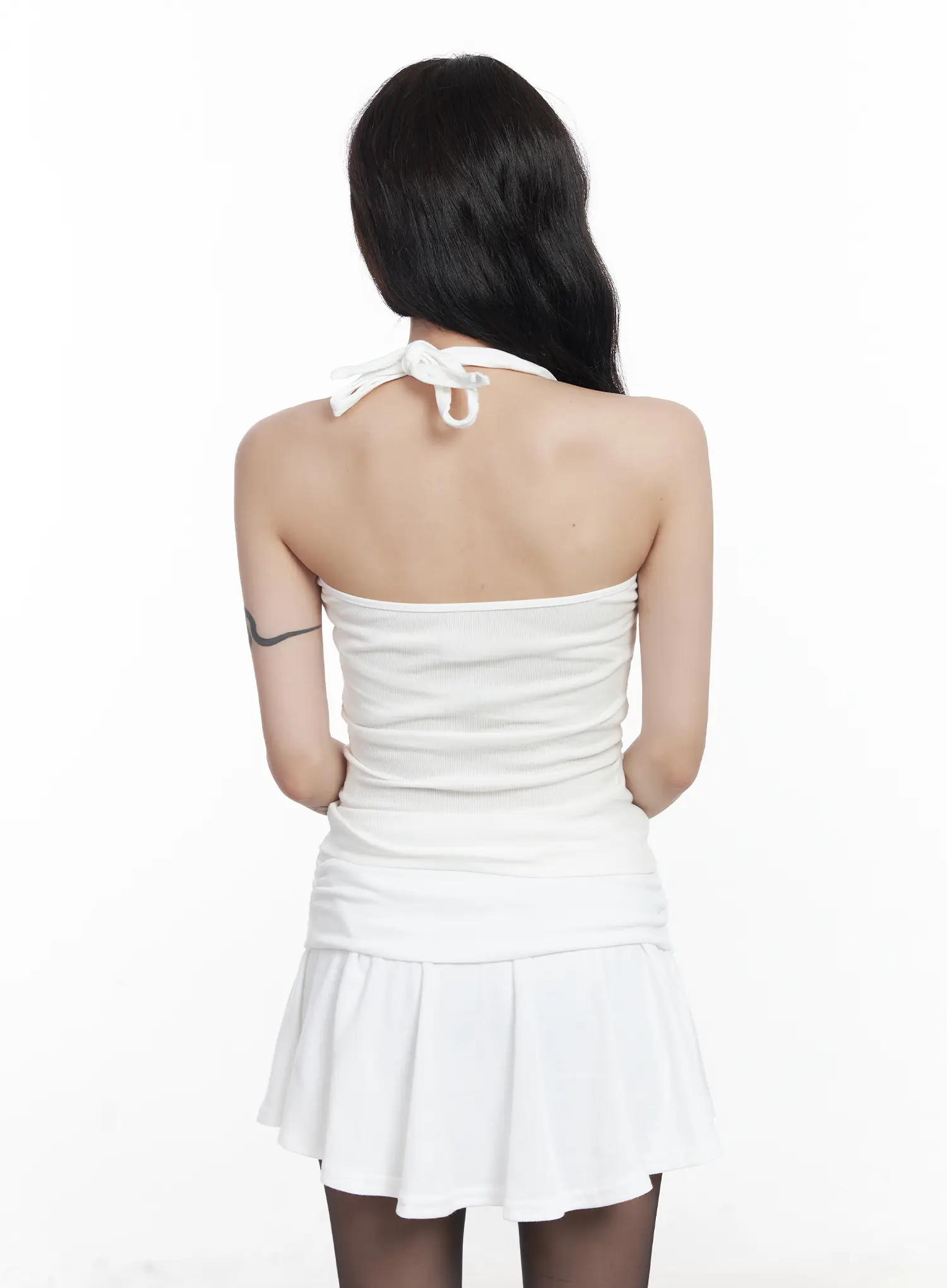Basic Halter Neck Sleeveless Top CJ527 - Image 5
