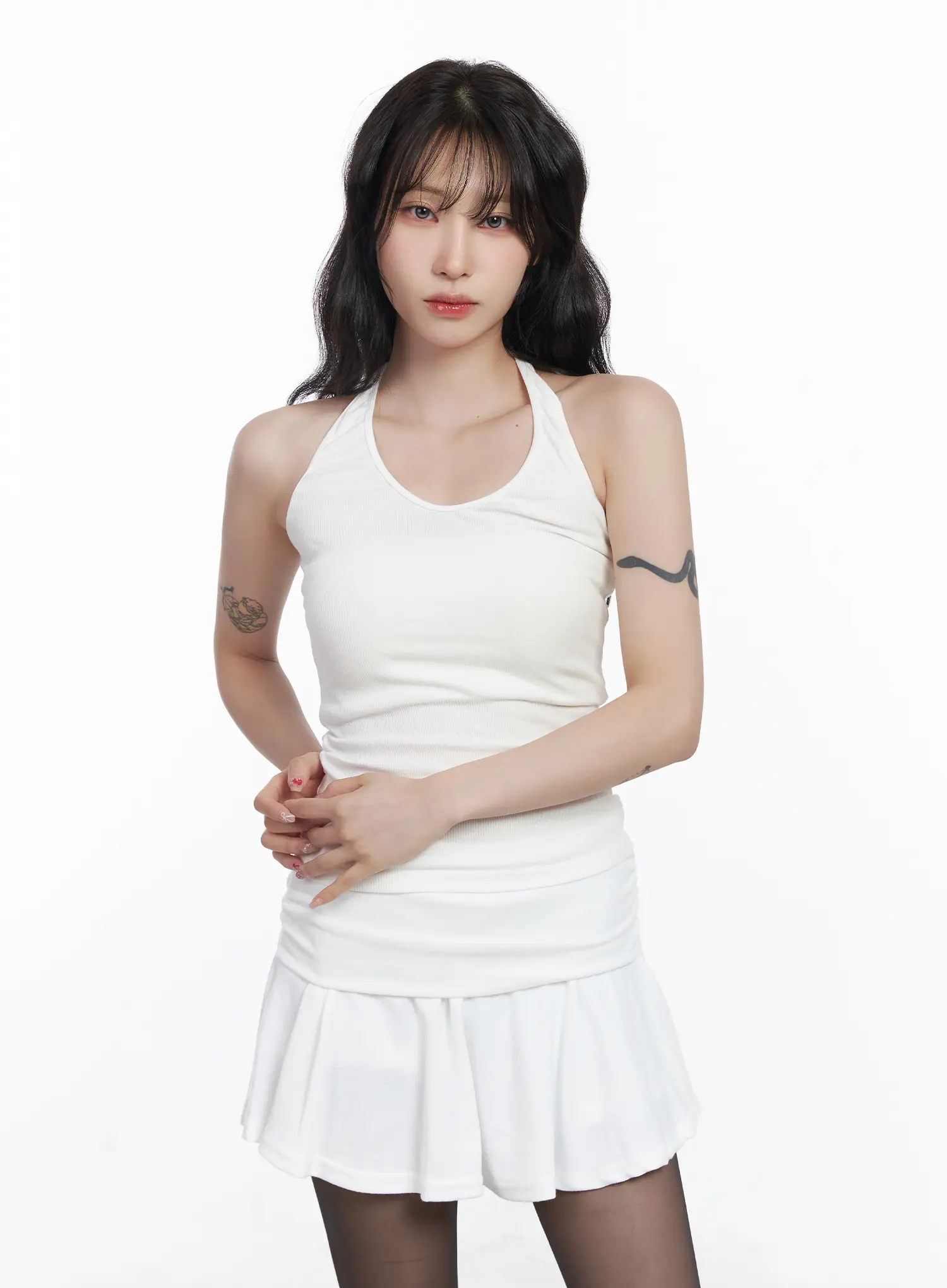 Basic Halter Neck Sleeveless Top CJ527 - Image 8