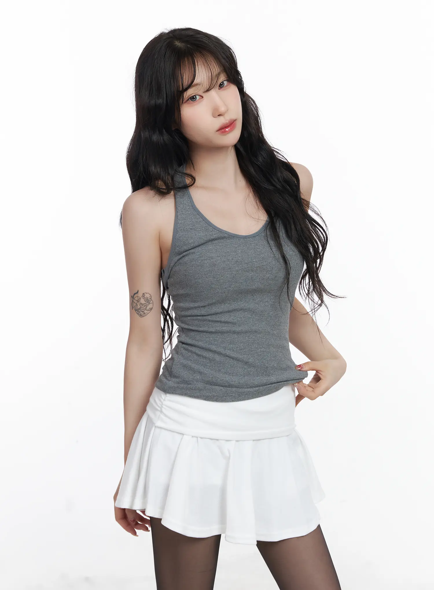 Basic Halter Neck Sleeveless Top CJ527 - Image 9