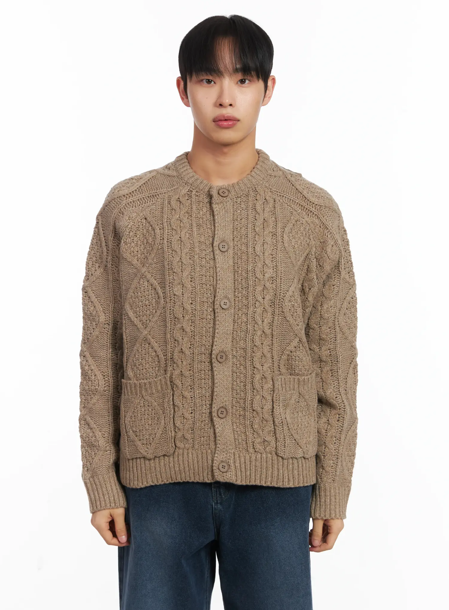 Basic Knit Wool Button Cardigan ID515 - Image 10