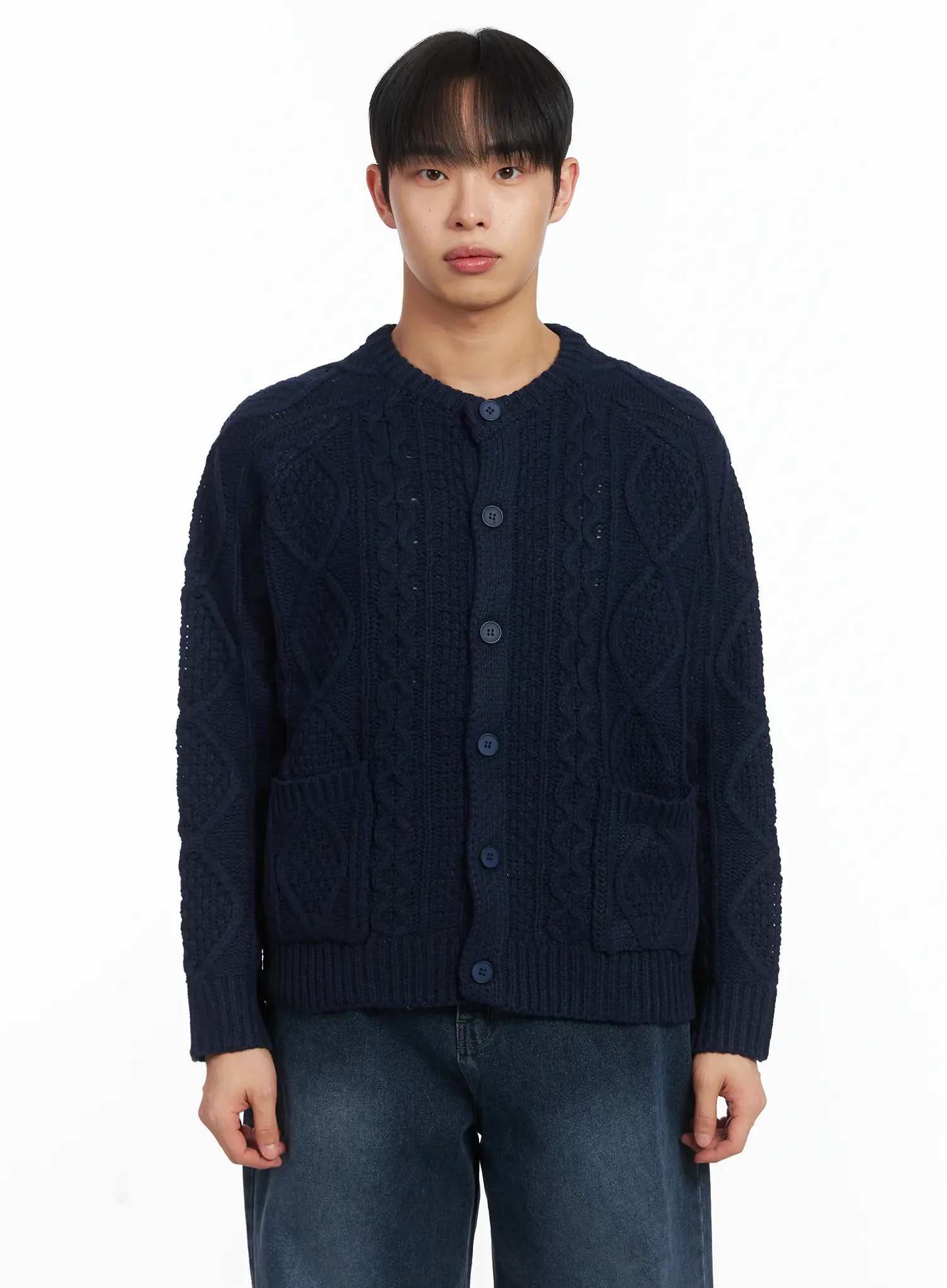 Basic Knit Wool Button Cardigan ID515 - Image 13
