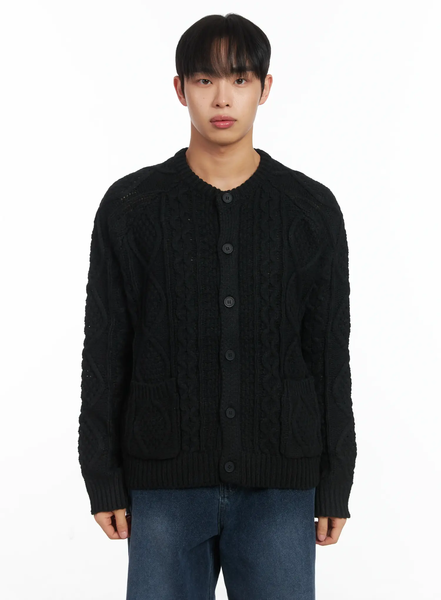 Basic Knit Wool Button Cardigan ID515 - Image 14