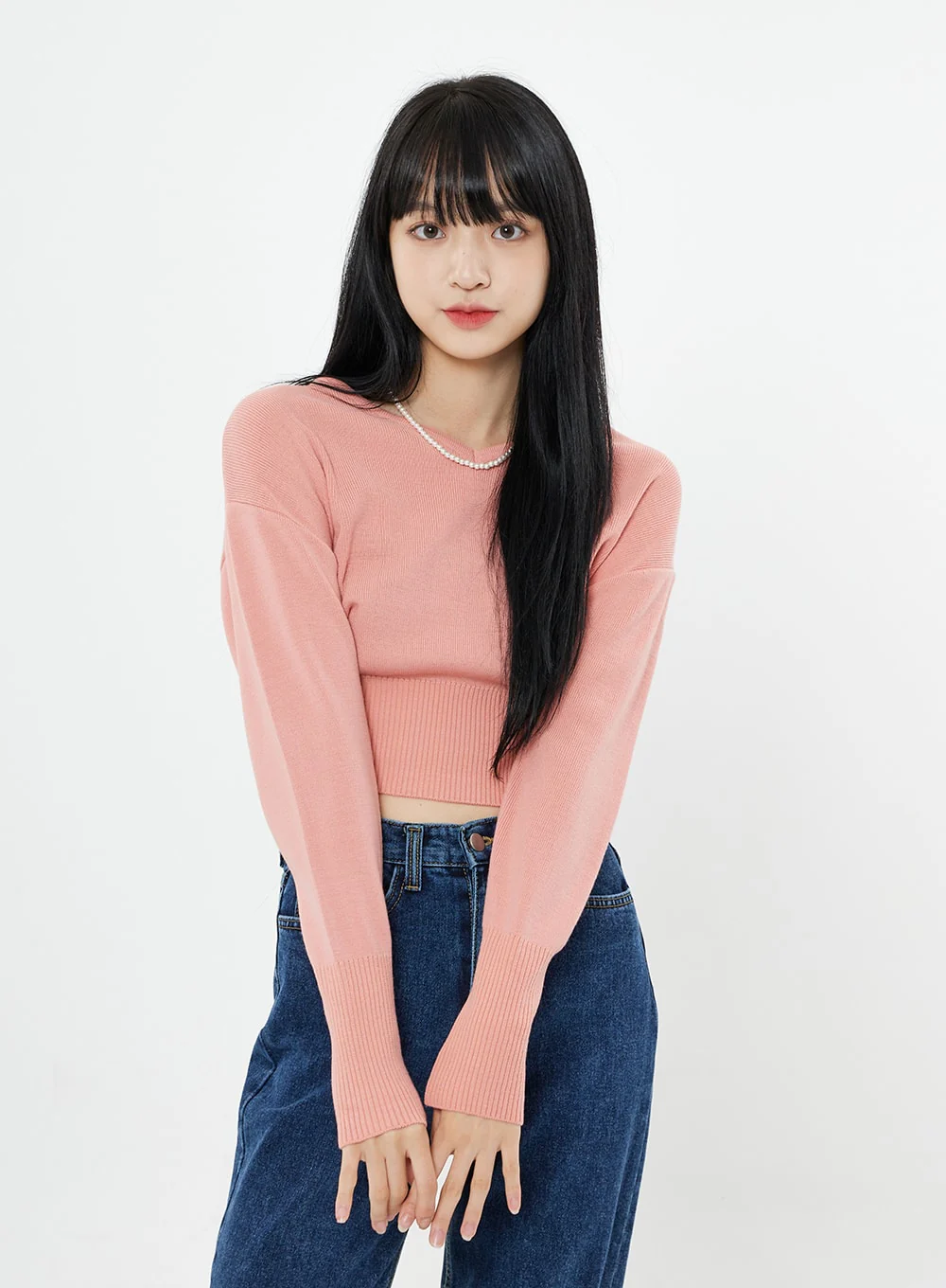 Basic Long Denim Pants BS28 - Image 10