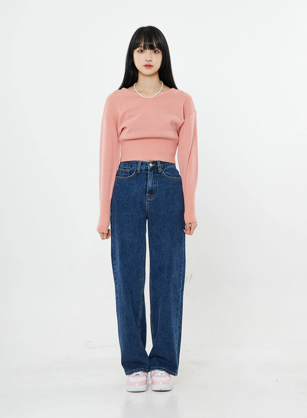 Basic Long Denim Pants BS28 - Image 11