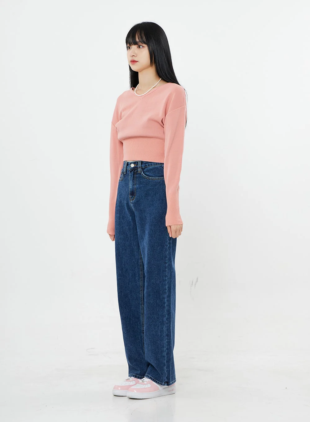 Basic Long Denim Pants BS28 - Image 12