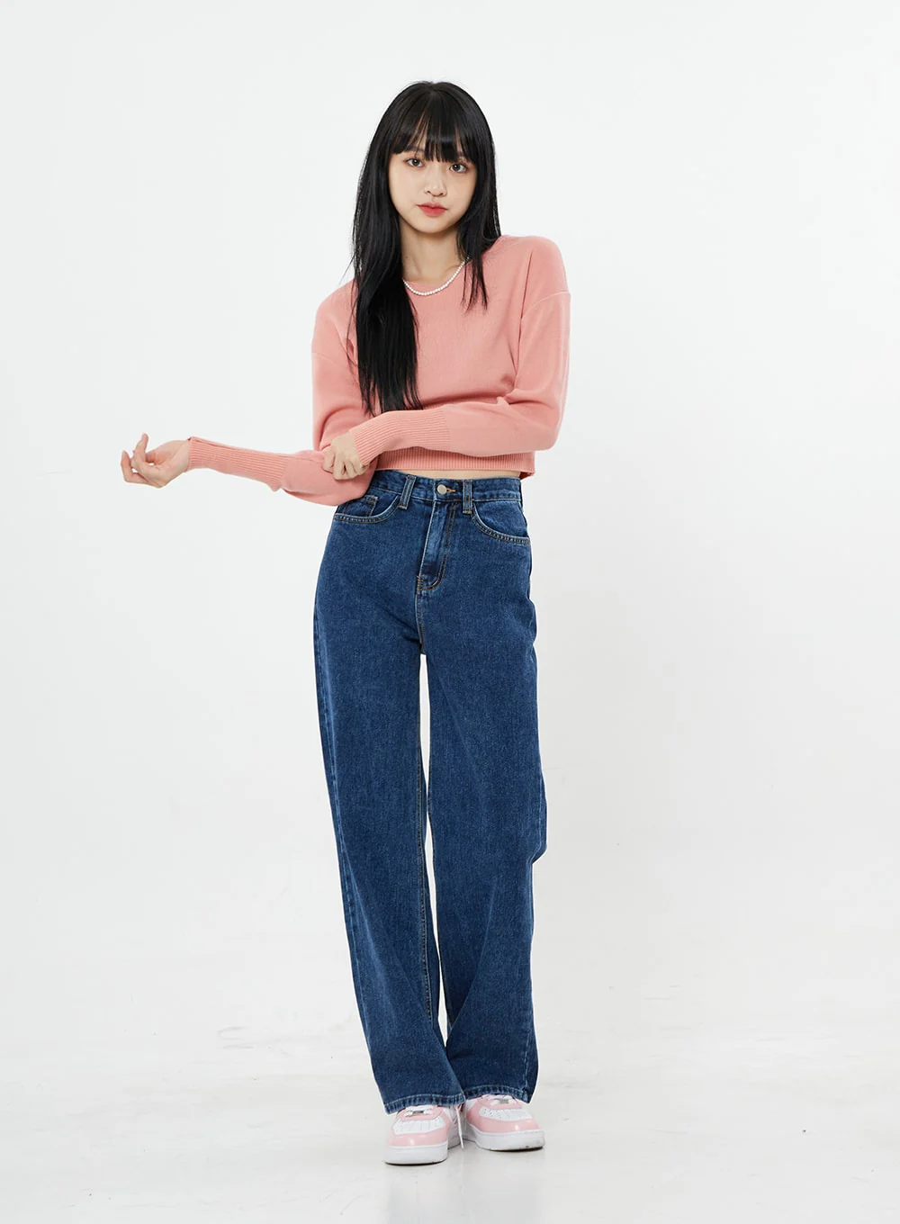 Basic Long Denim Pants BS28 - Image 6