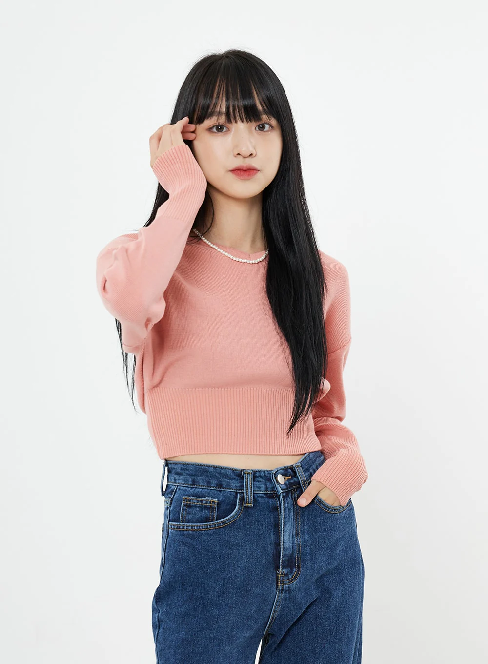 Basic Long Denim Pants BS28 - Image 7