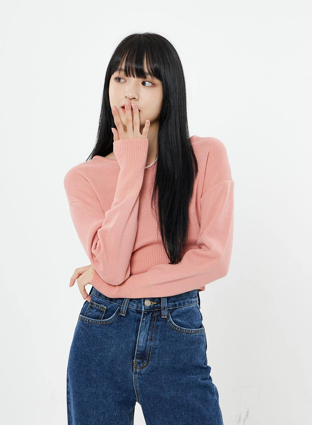 Basic Long Denim Pants BS28 - Image 8