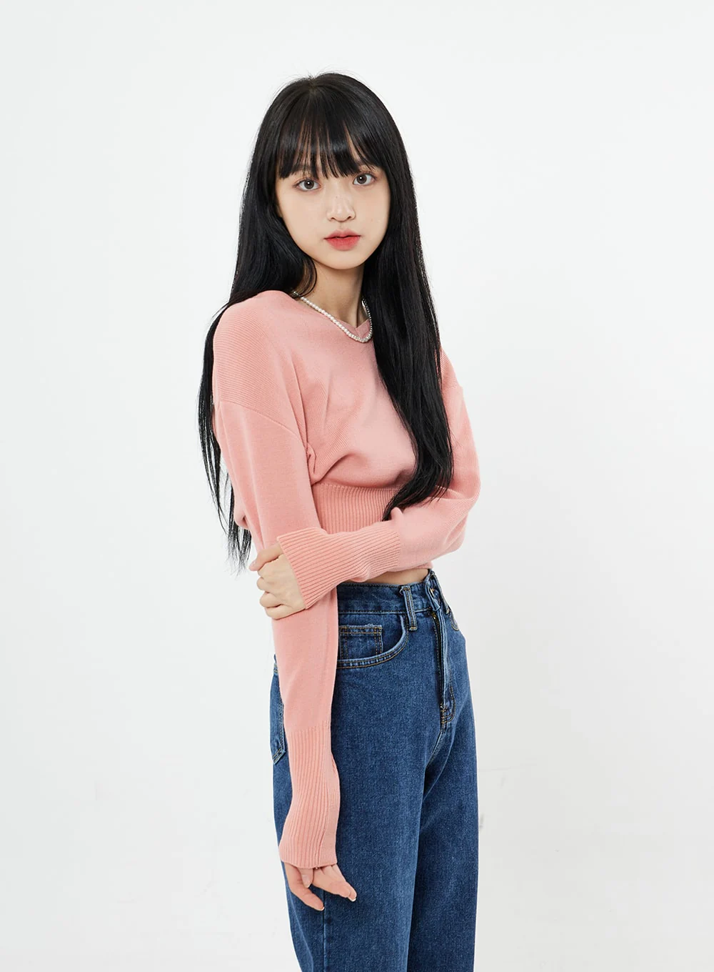 Basic Long Denim Pants BS28 - Image 9