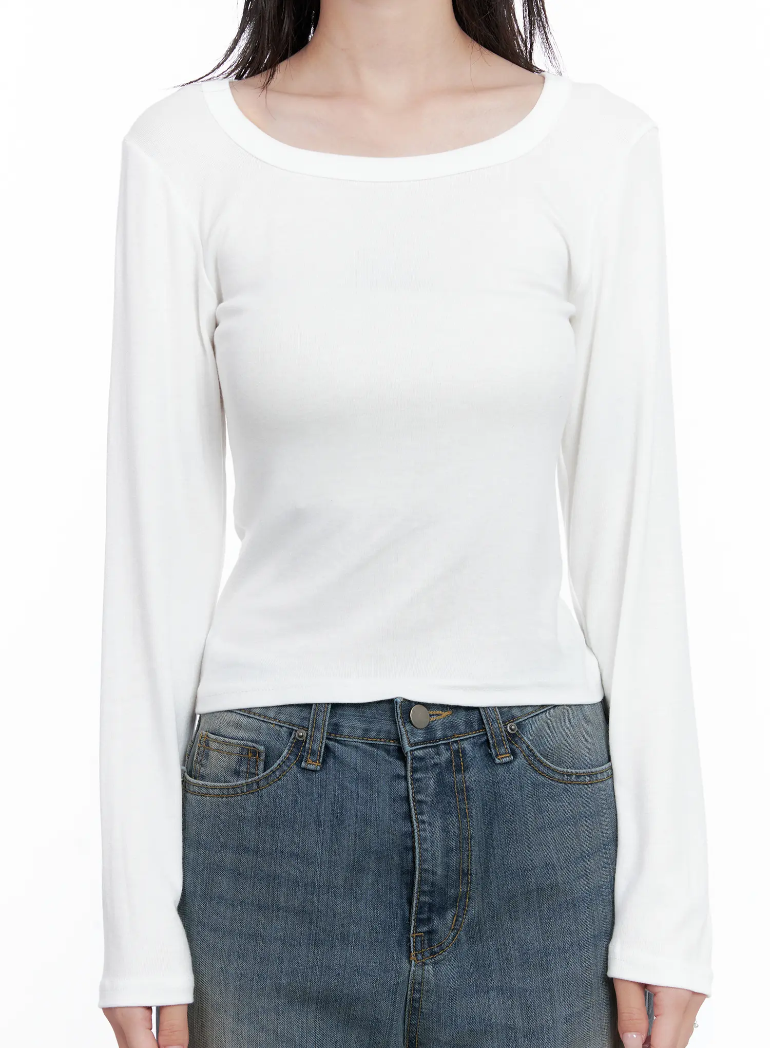 Basic Long Sleeve Top CS526 - Image 7