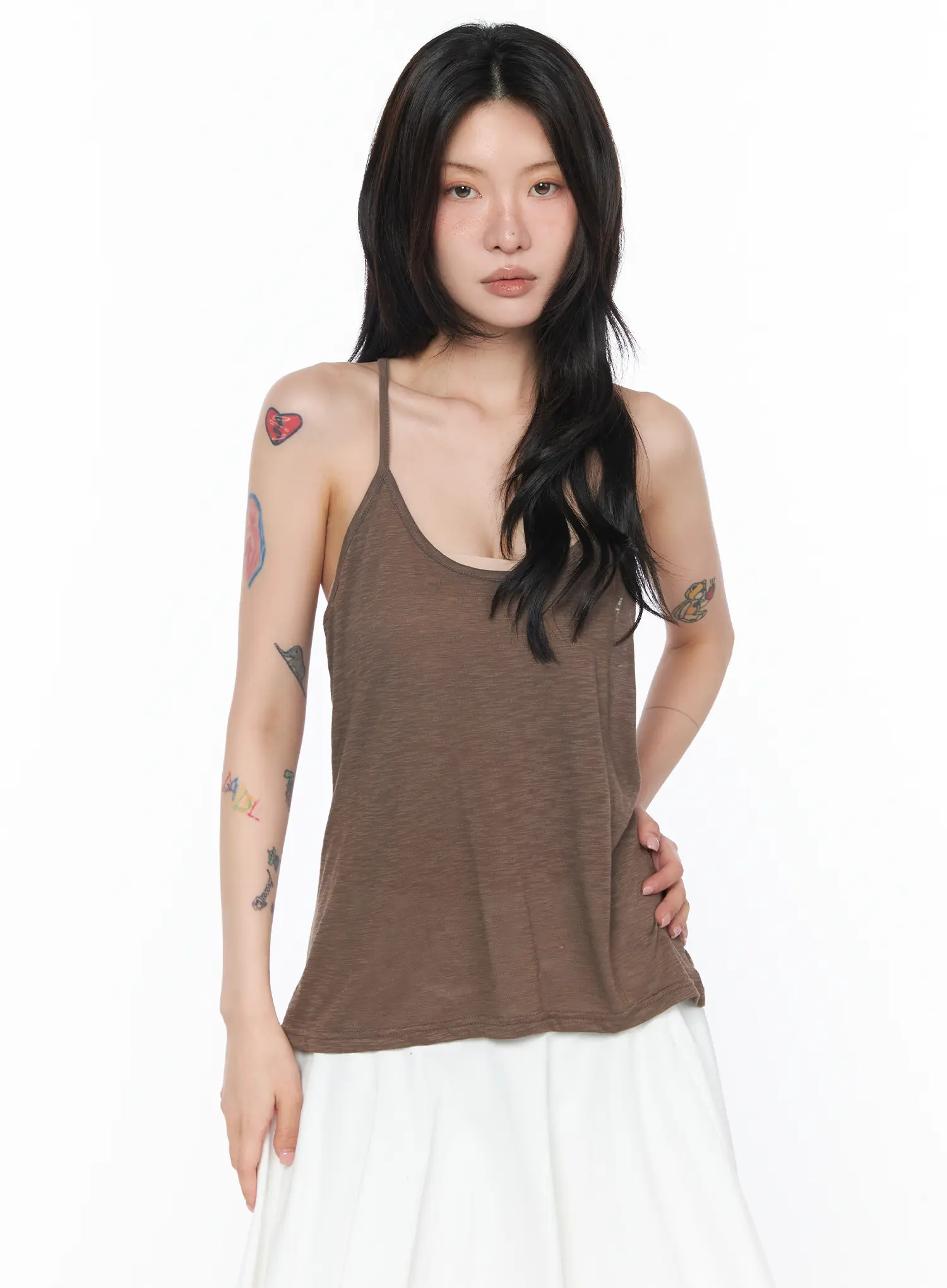Basic Loose-Fit Tank Top CA527