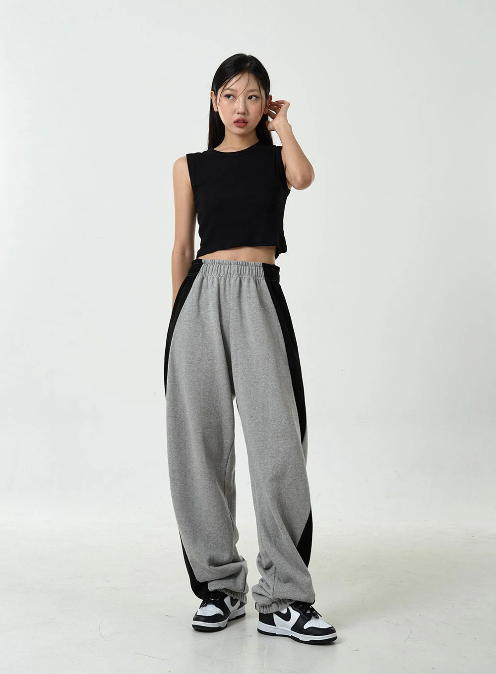Basic Ribbed Cropped Tank Top CU13 - Image 6