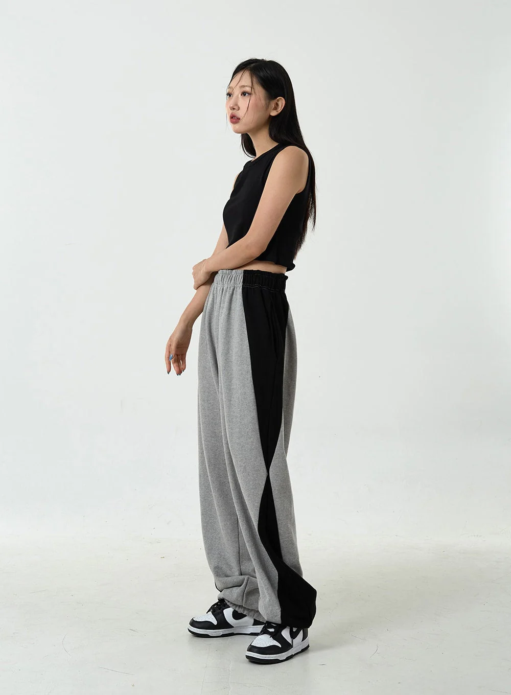 Basic Ribbed Cropped Tank Top CU13 - Image 7