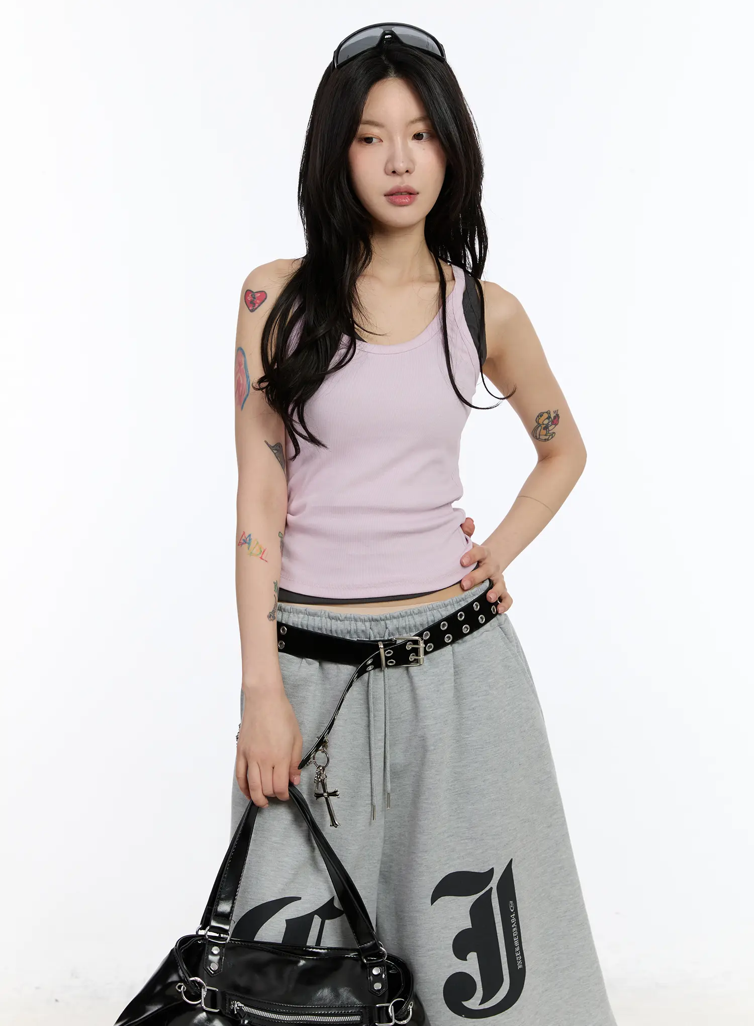 Basic Ribbed Tank Top CA506