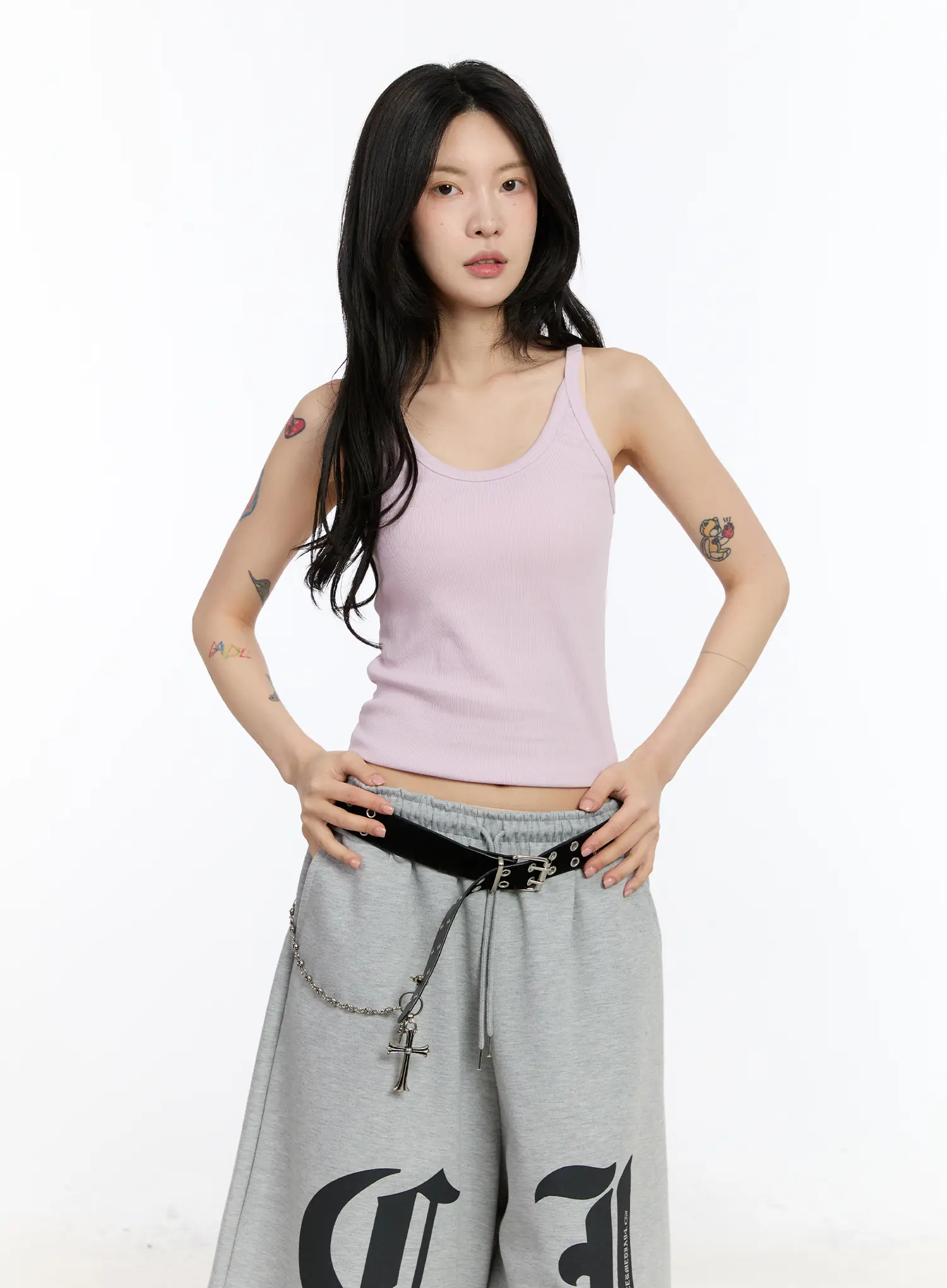 Basic Ribbed Tank Top CA506 - Image 4