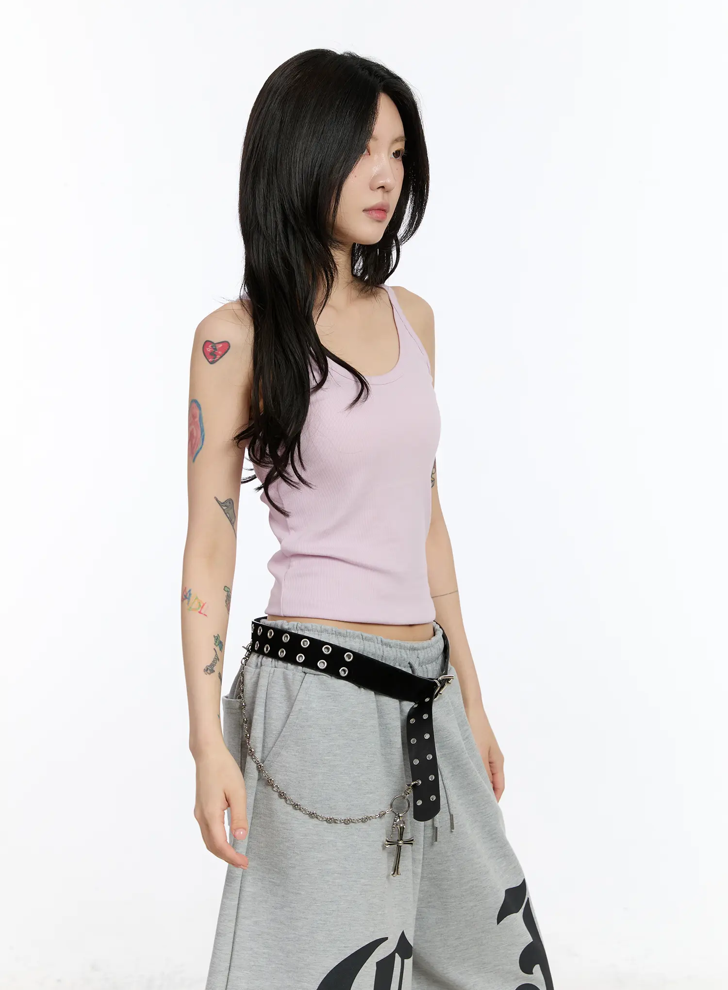 Basic Ribbed Tank Top CA506 - Image 7
