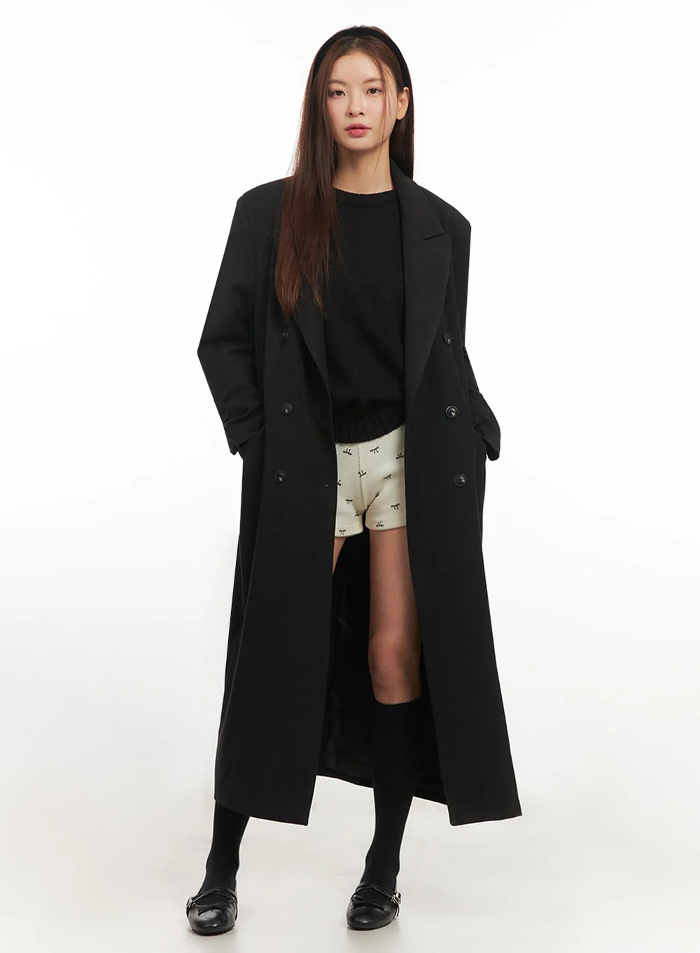 Basic Round Neck Sweater IM513 - Image 13