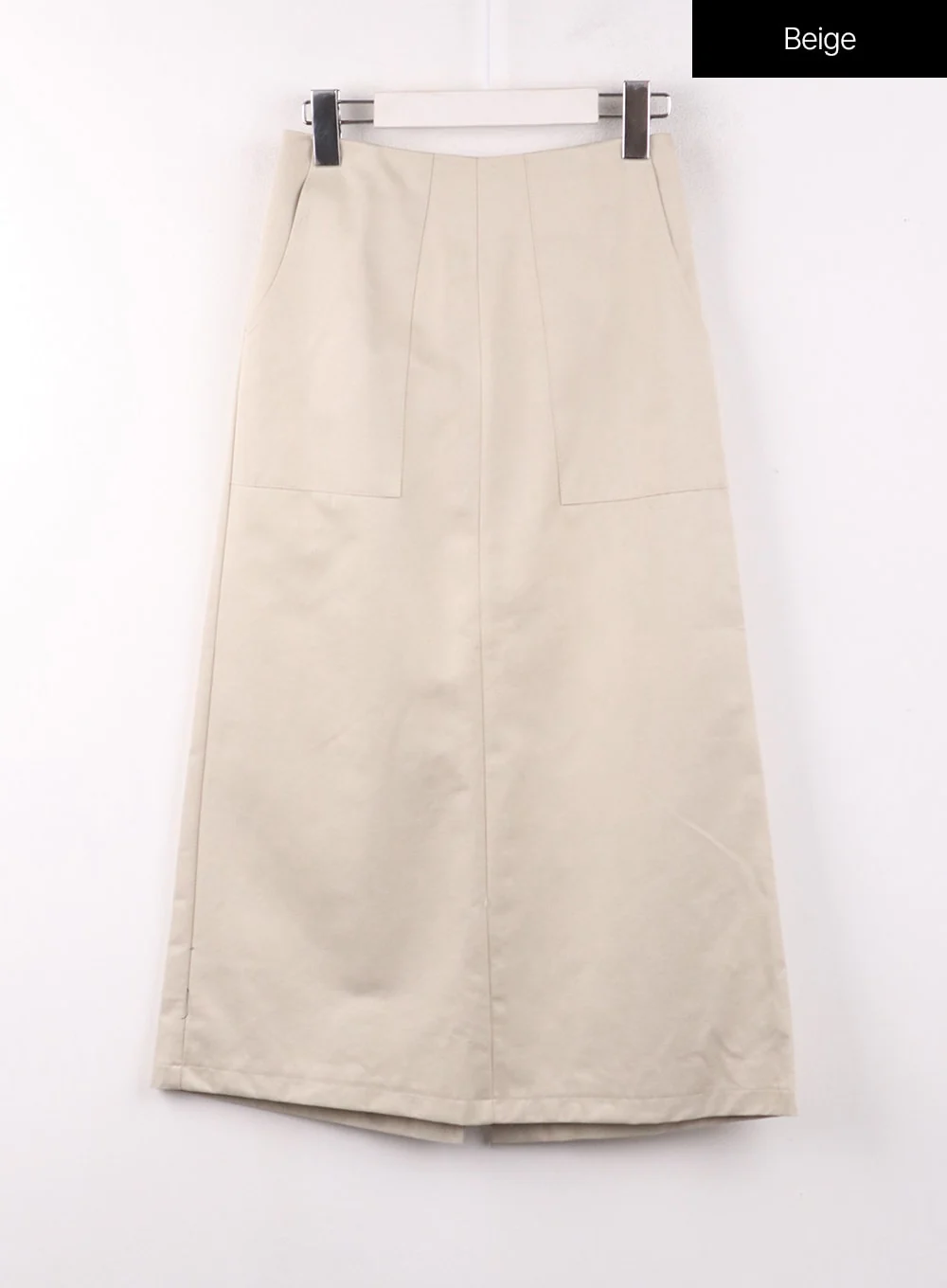 Basic Solid Mid Skirt OF406 - Image 10