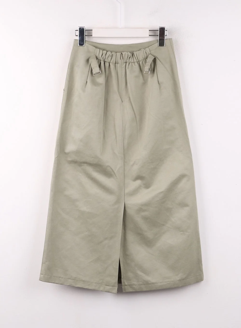 Basic Solid Mid Skirt OF406 - Image 9