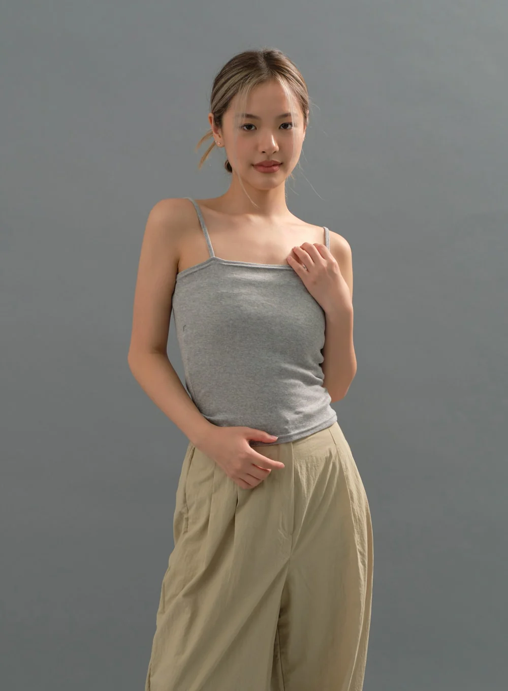 Basic Square Neck Cami Top CJ27 - Image 4
