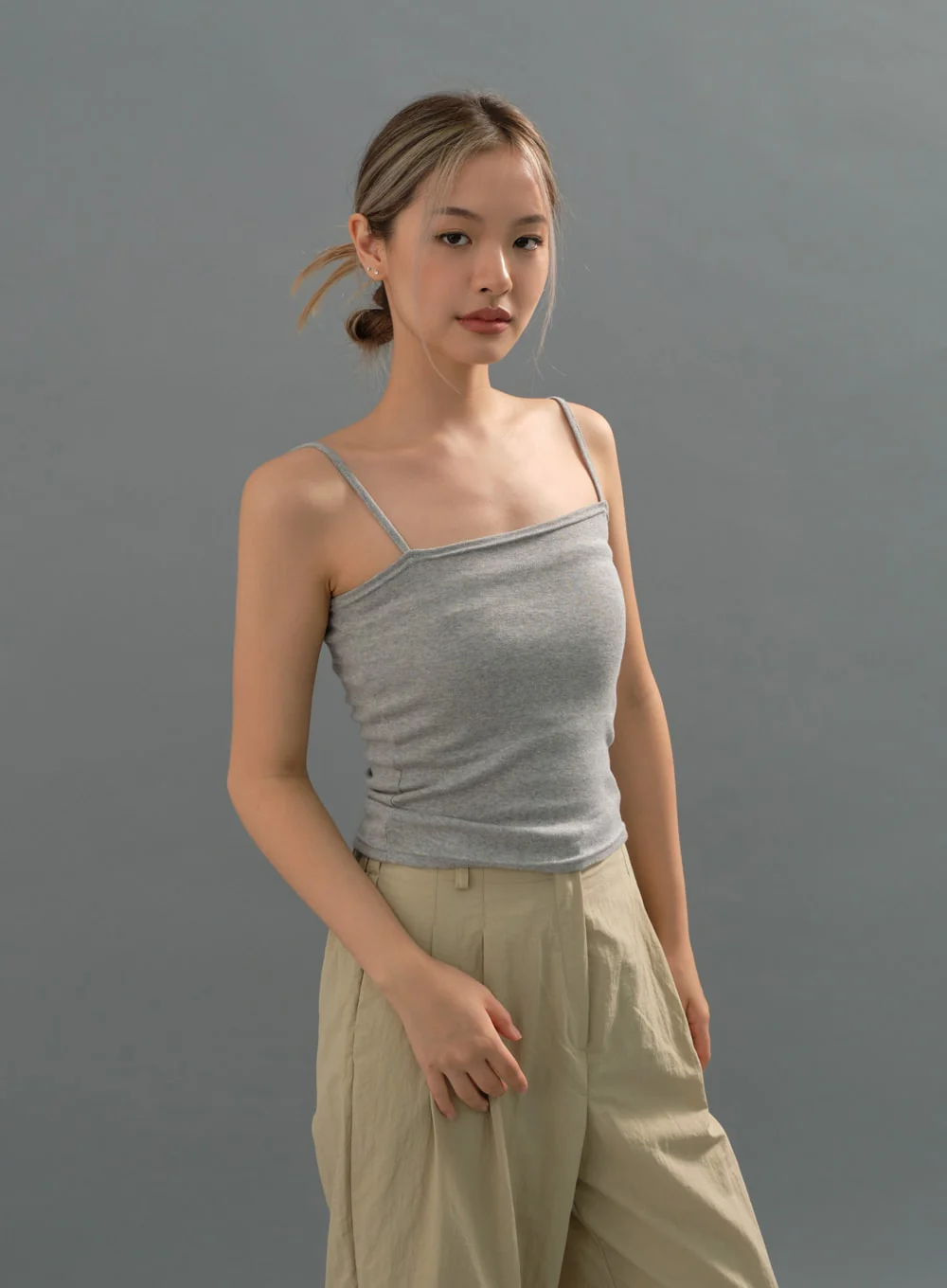 Basic Square Neck Cami Top CJ27 - Image 7