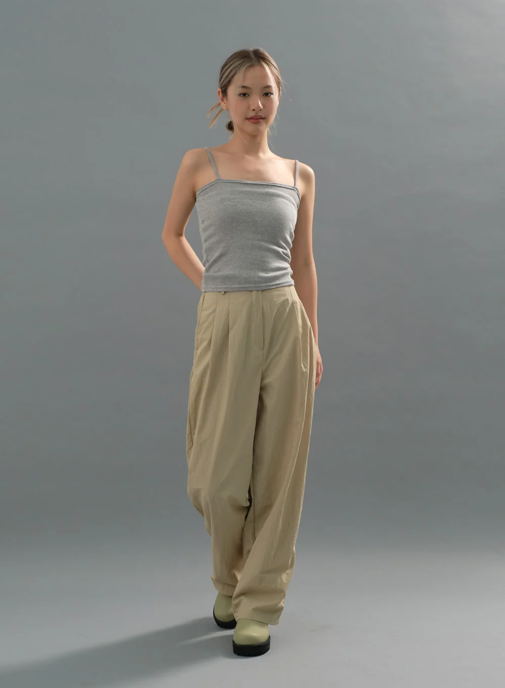 Basic Square Neck Cami Top CJ27 - Image 8