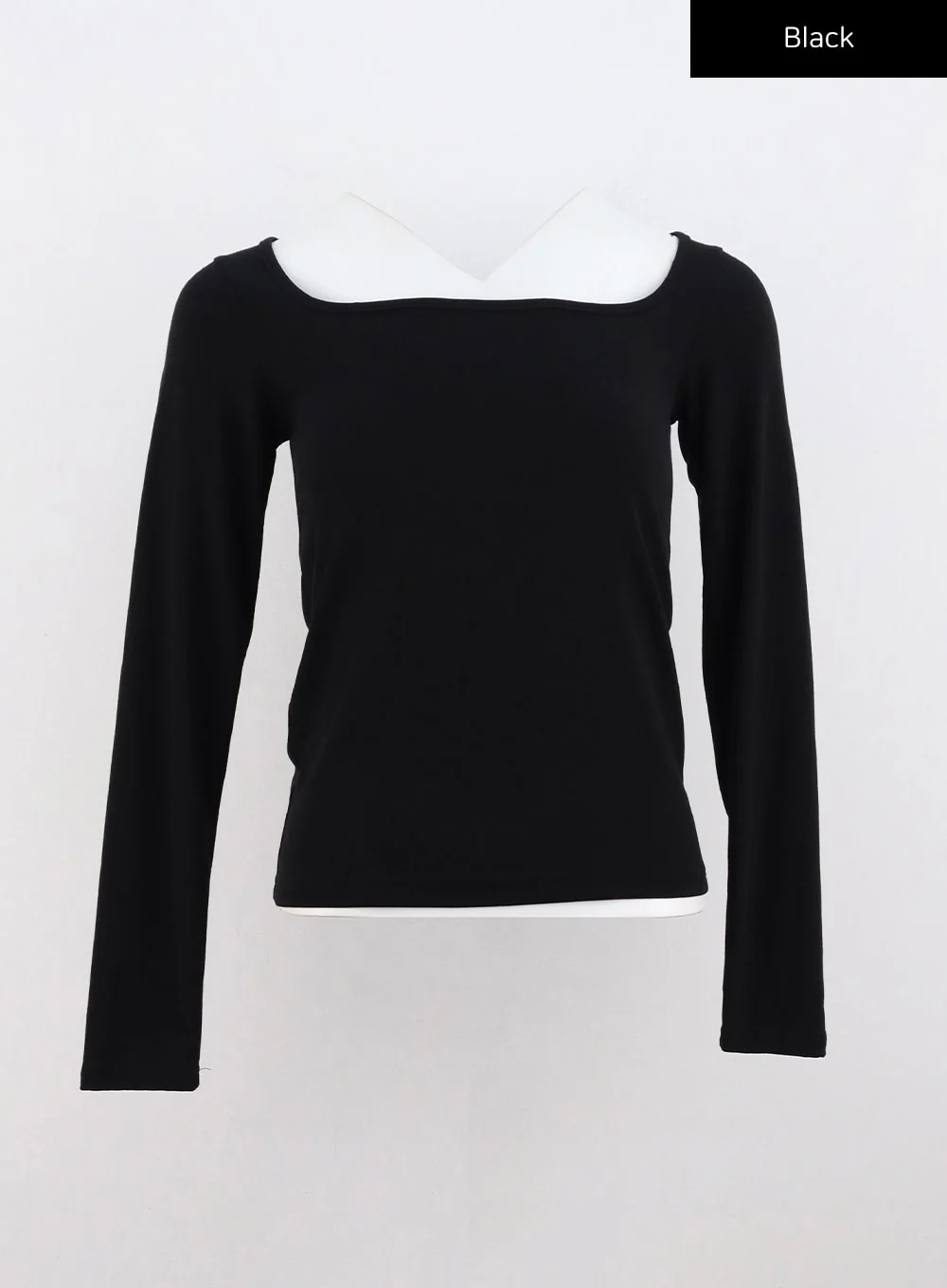Basic Square Neck T-Shirt CO313 - Image 15