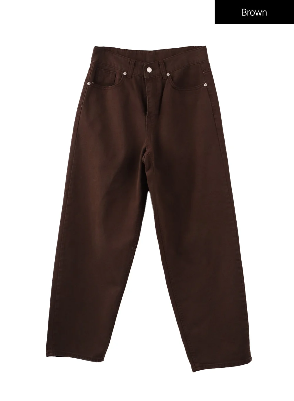 Basic Straight Leg Pants OF415 - Image 7