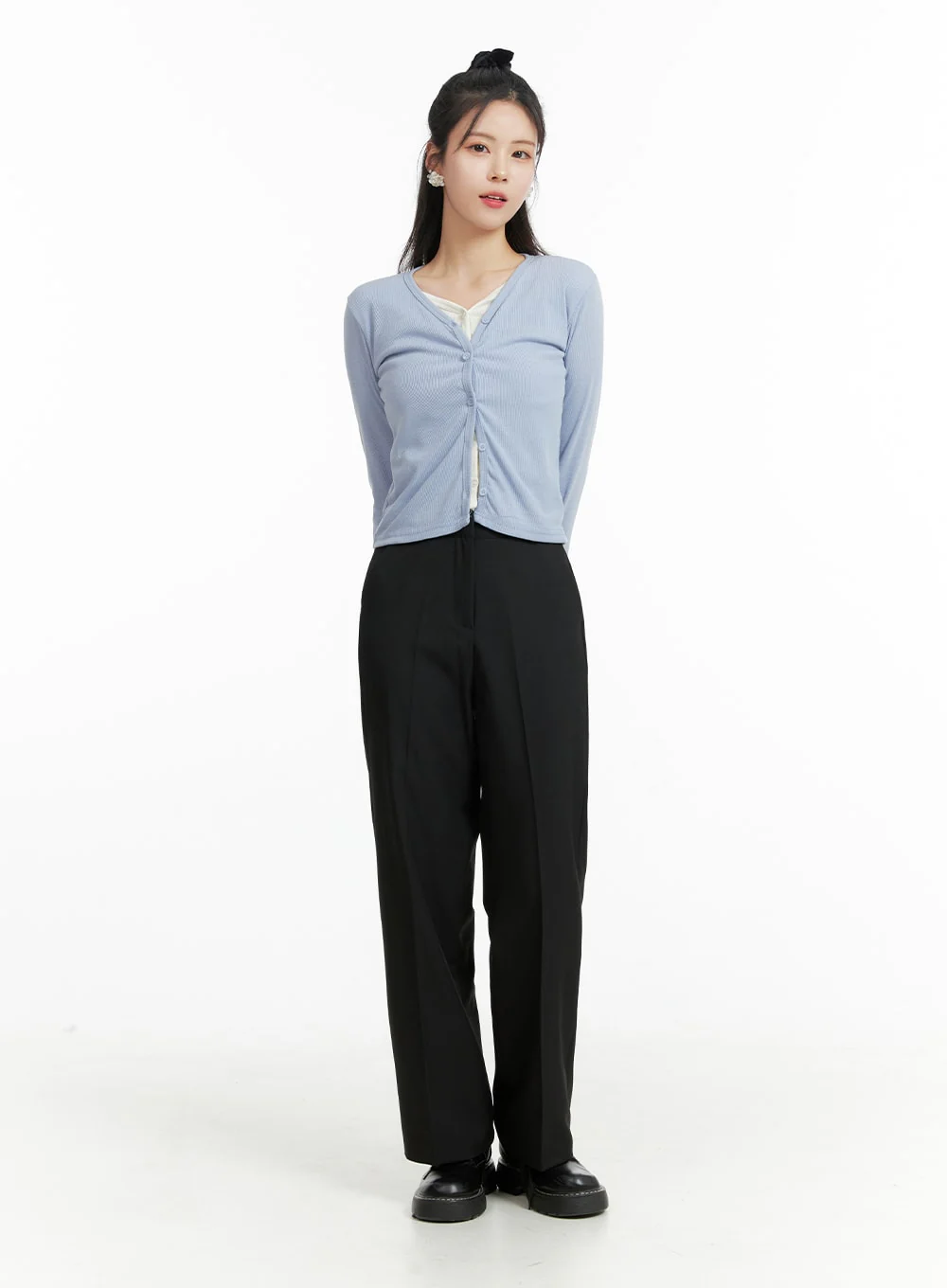 Basic Tailored Pants OF415 - Image 4