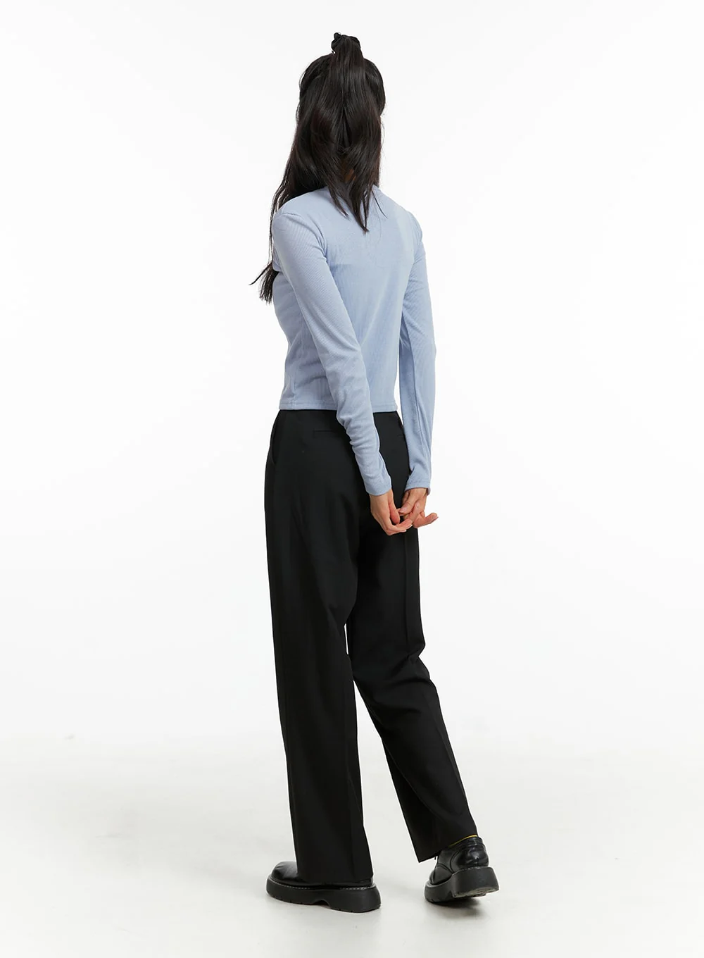 Basic Tailored Pants OF415 - Image 5